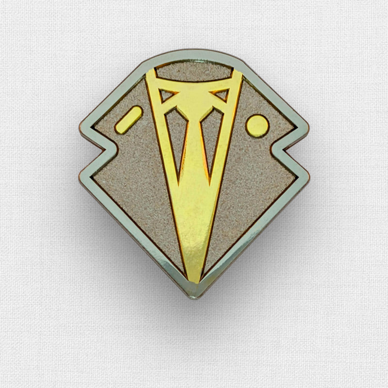 Die Struck 2-Tone Pins