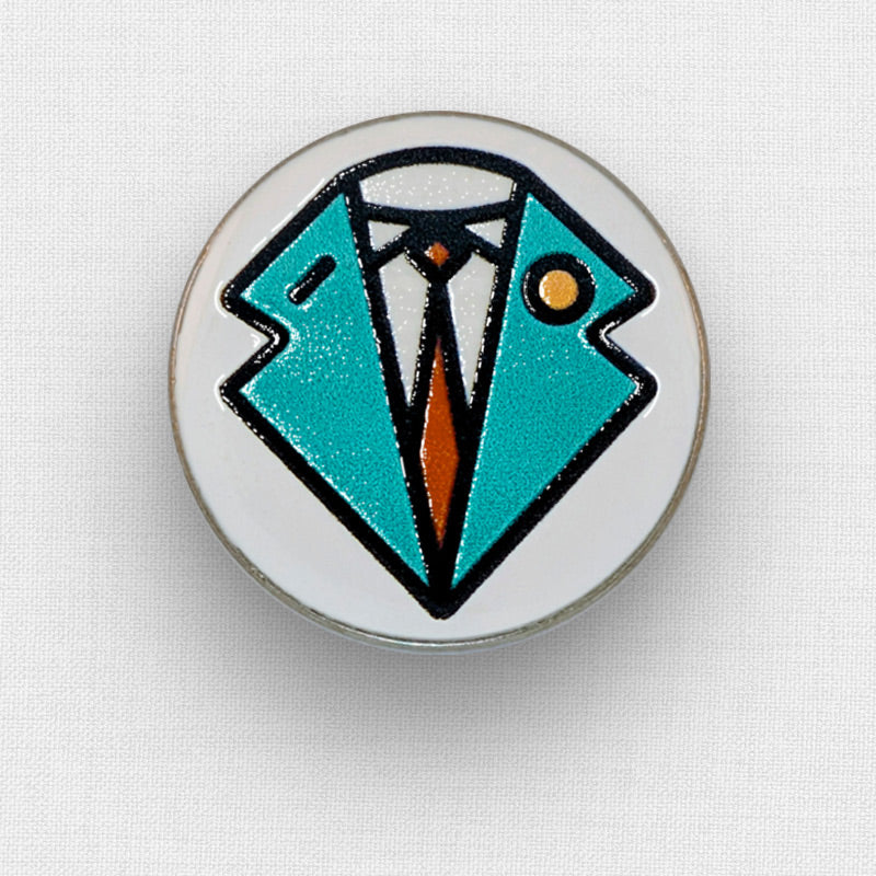 USA Embossed Print Pins