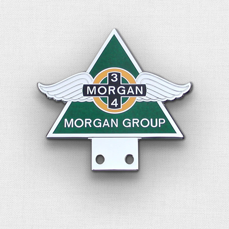Metal car badge